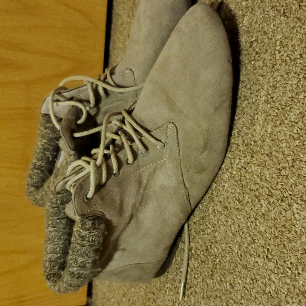 Suede Ankle Boots